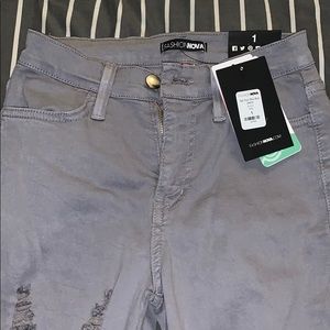 Fashion Nova Ripped Jeans
